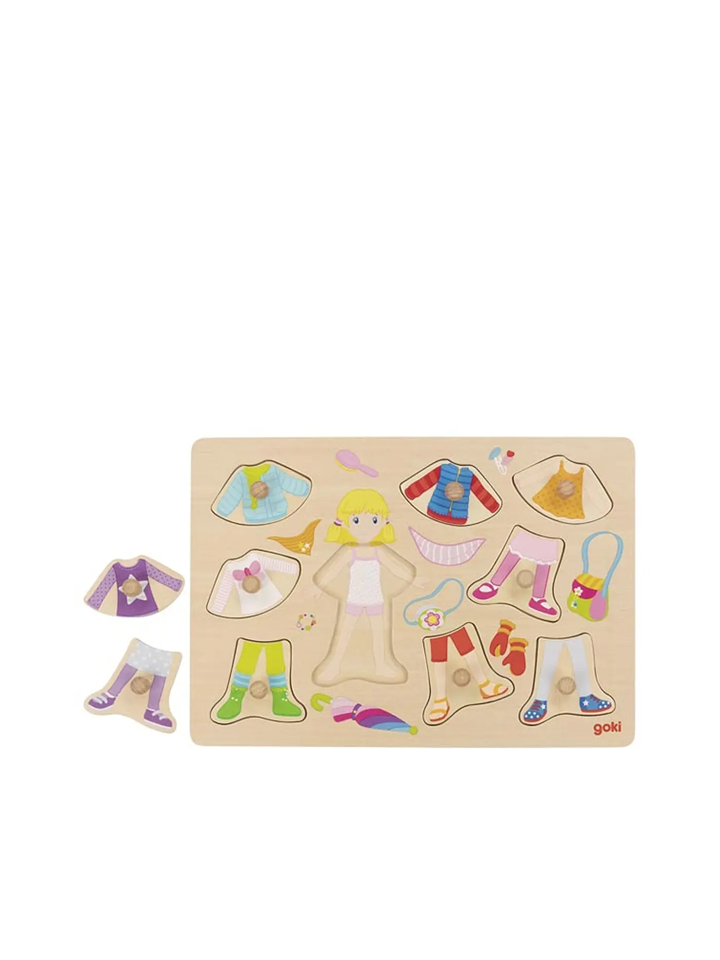 GOKI | Anziehpuzzle Mädchen | 